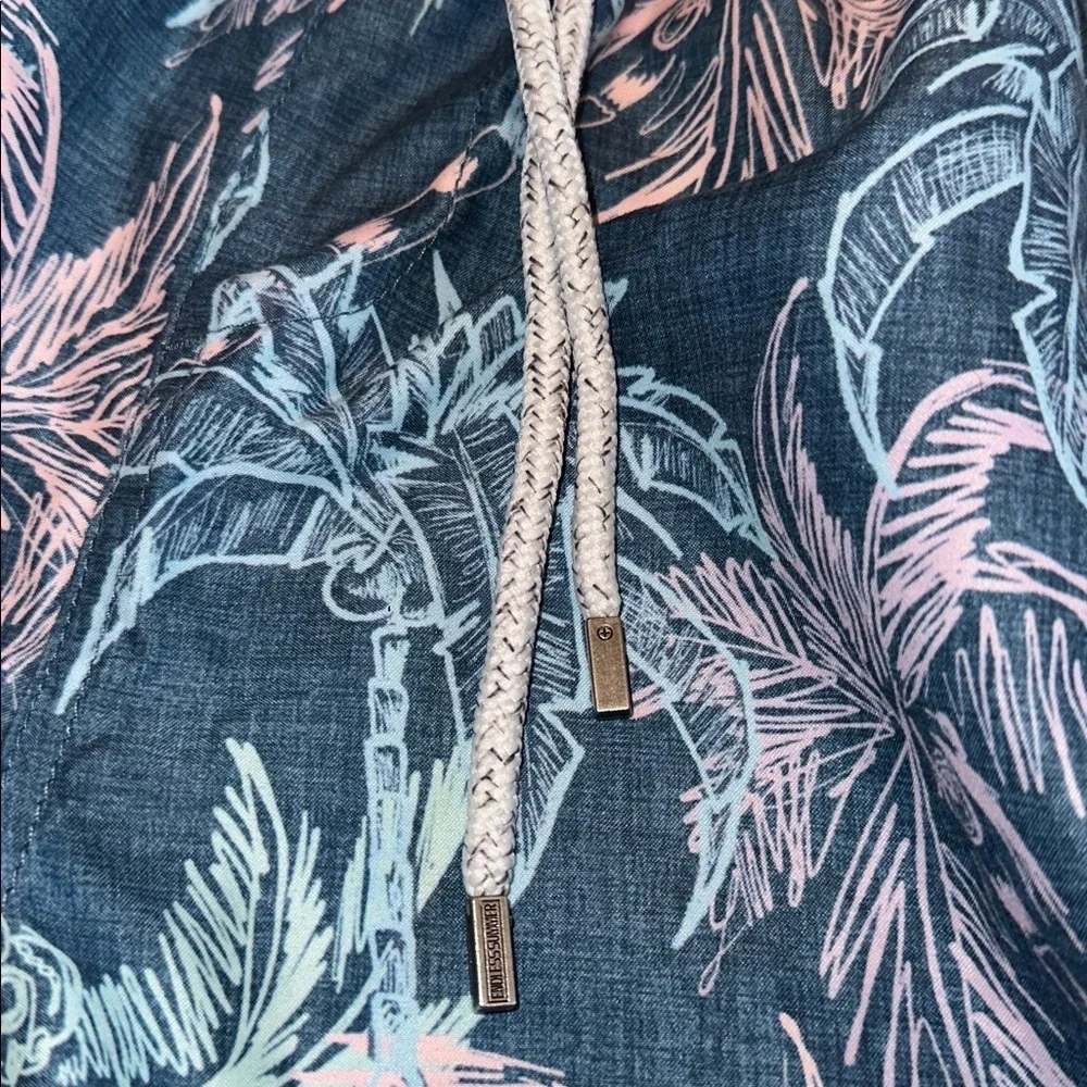 The endless summer Tropical Blue Palm Swim Shorts size large
